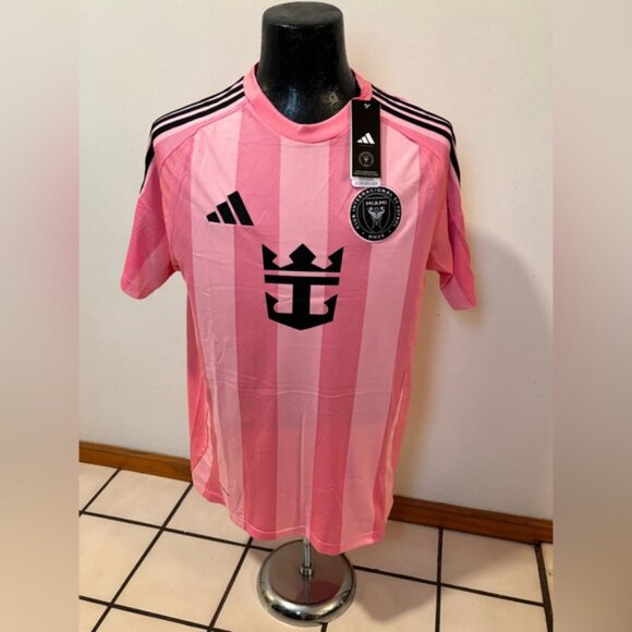 Argentina Inter Miami Leo Messi Jersey # 10 , Unisex - Picture 1 of 16